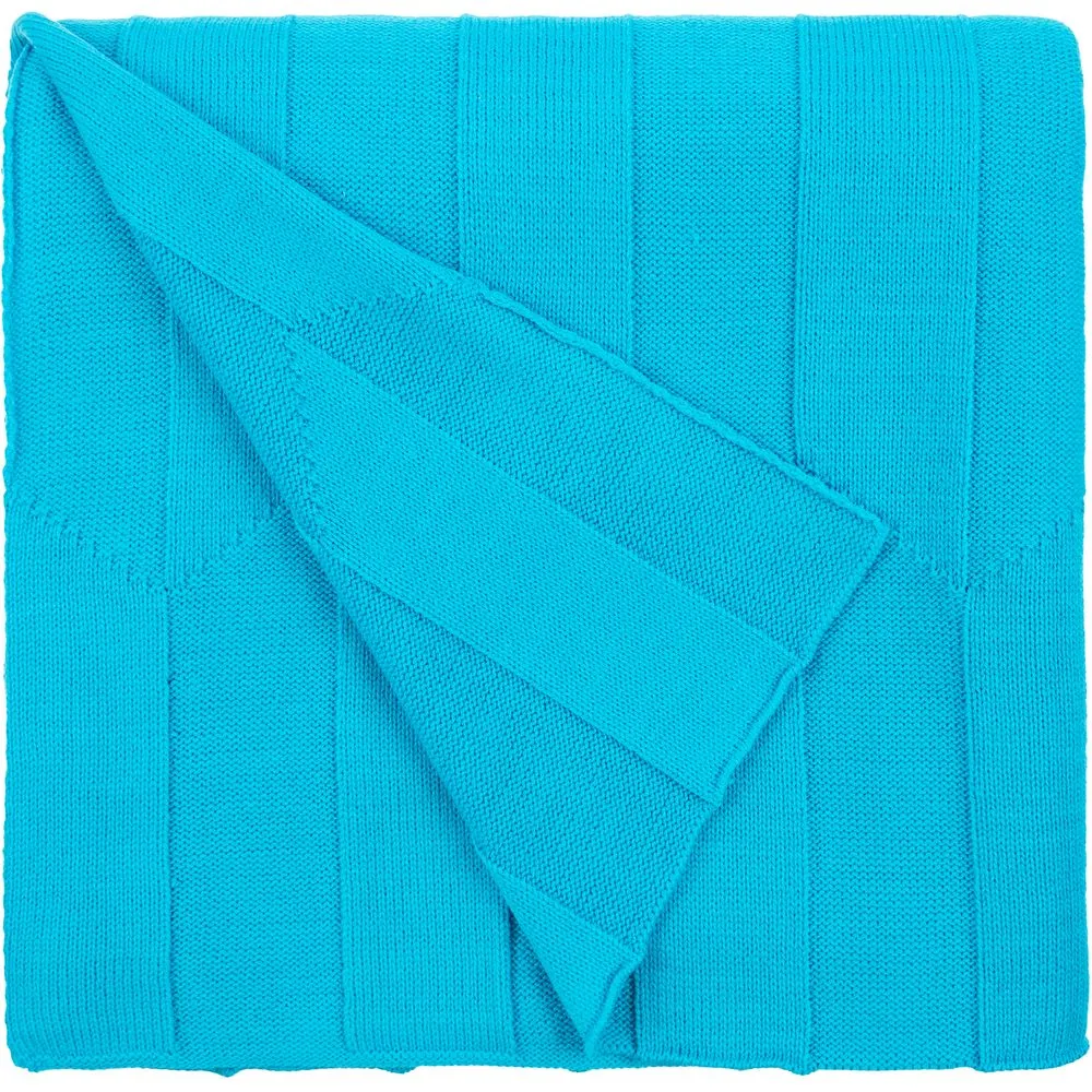 Плед Rombus, бирюзовый заказать онлайн с вашим дизайном на заказ в Москве и области