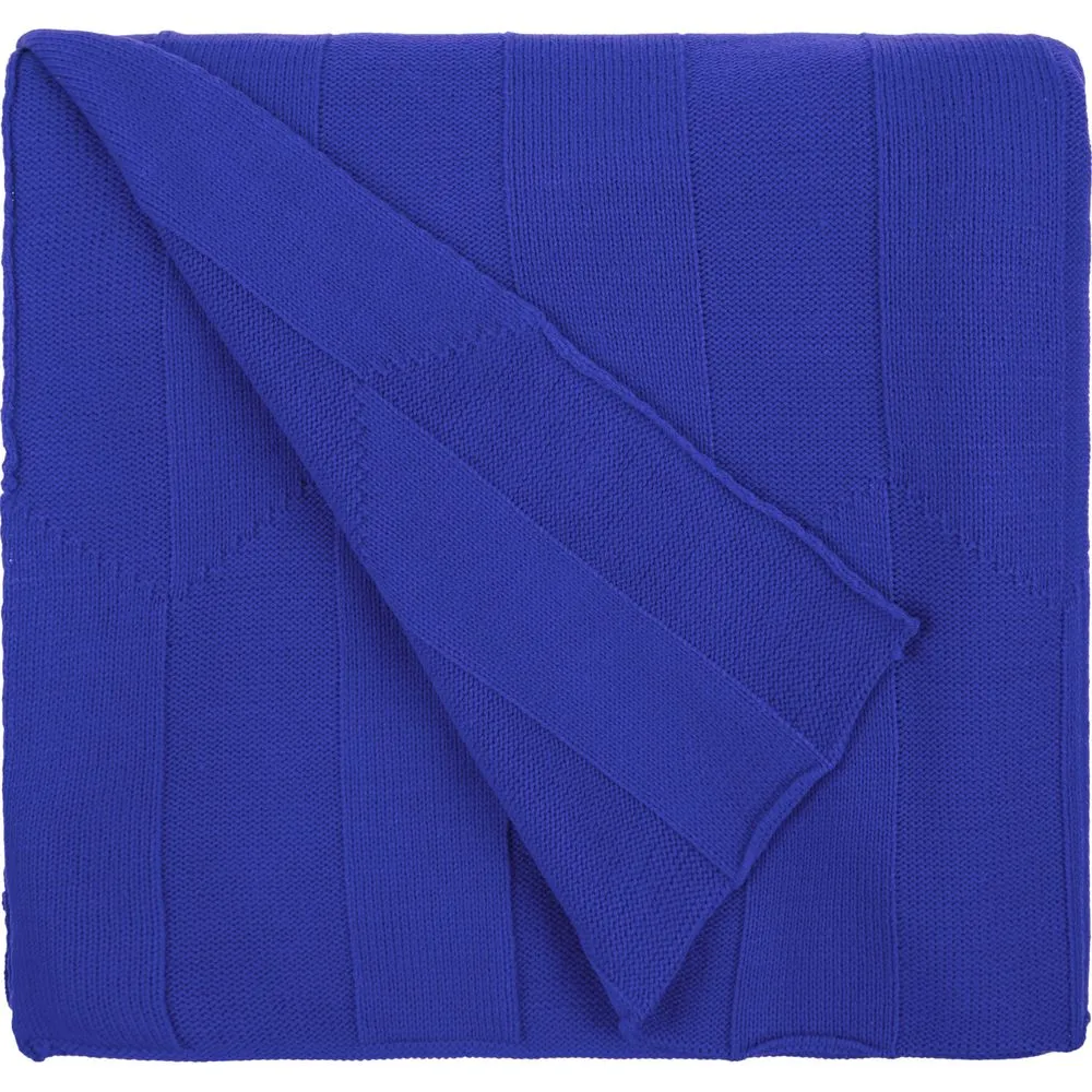 Плед Rombus, синий (василек) заказать онлайн с вашим дизайном на заказ в Москве и области