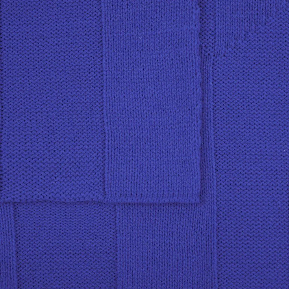 Плед Rombus, синий (василек) заказать онлайн с вашим дизайном на заказ в Москве и области