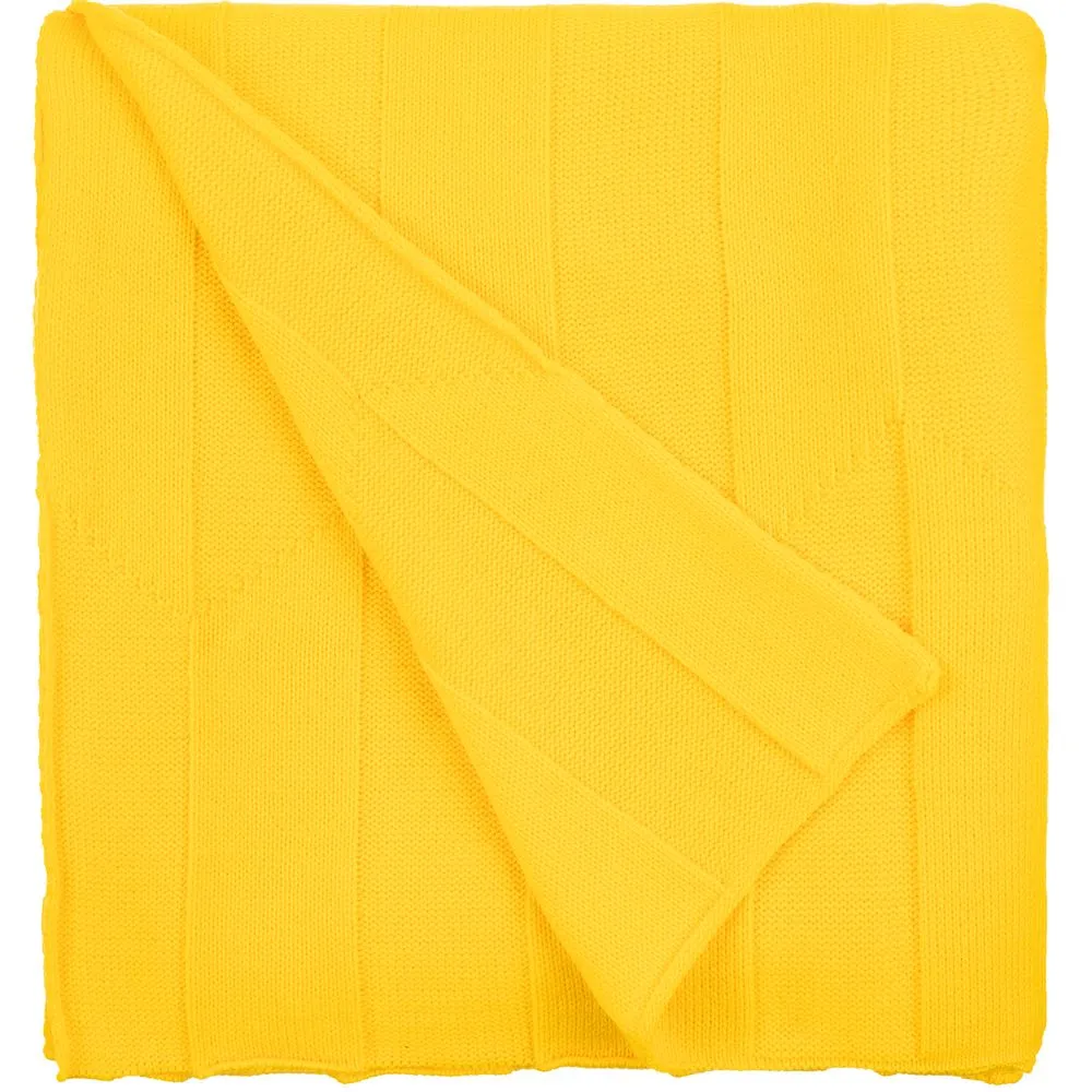 Плед Rombus, желтый заказать онлайн с вашим дизайном на заказ в Москве и области