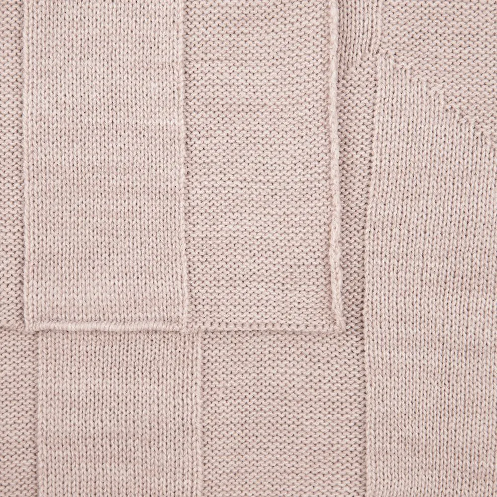 Плед Rombus, бежевый меланж заказать онлайн с вашим дизайном на заказ в Москве и области