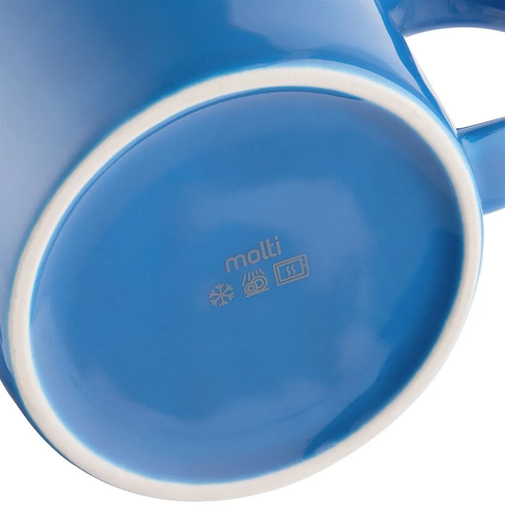 Кружка Valotti Medio, ярко-синяя заказать онлайн с вашим дизайном на заказ в Москве и области