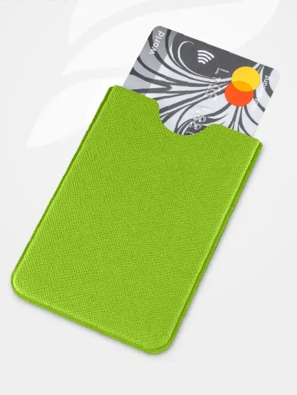 Чехол для карты с RFID-защитой на заказ, экокожа заказать онлайн с вашим дизайном на заказ в Москве и области