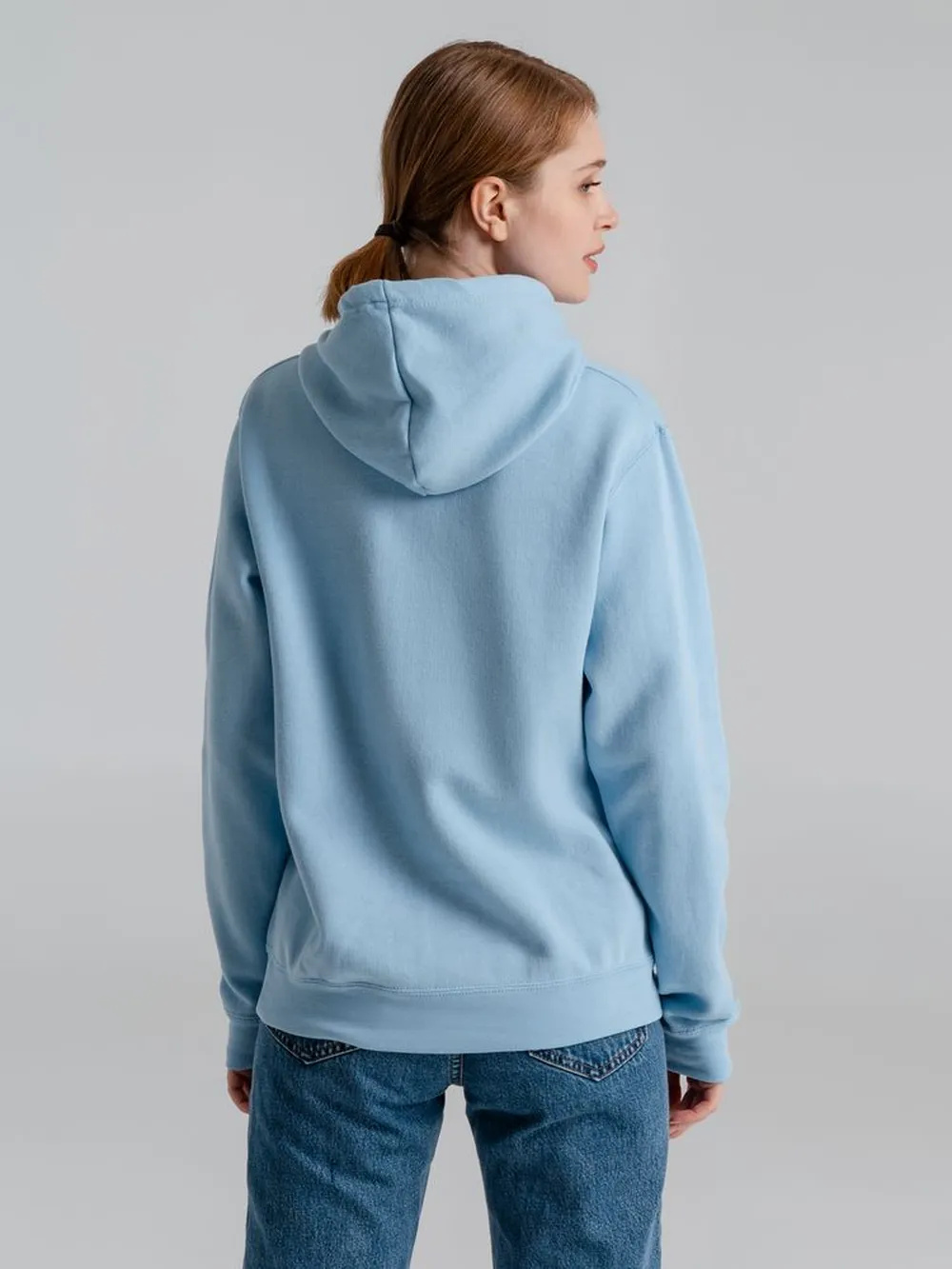 Толстовка с капюшоном Slam 320, голубая, размер XL заказать онлайн с вашим дизайном на заказ в Москве и области