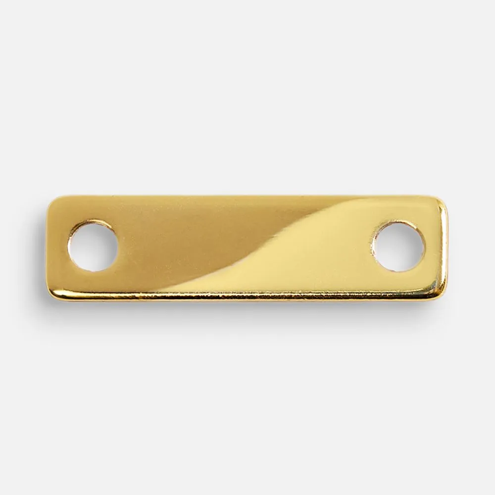 Шильдик металлический Alfa Liten, золотистый глянцевый заказать онлайн с вашим дизайном на заказ в Москве и области