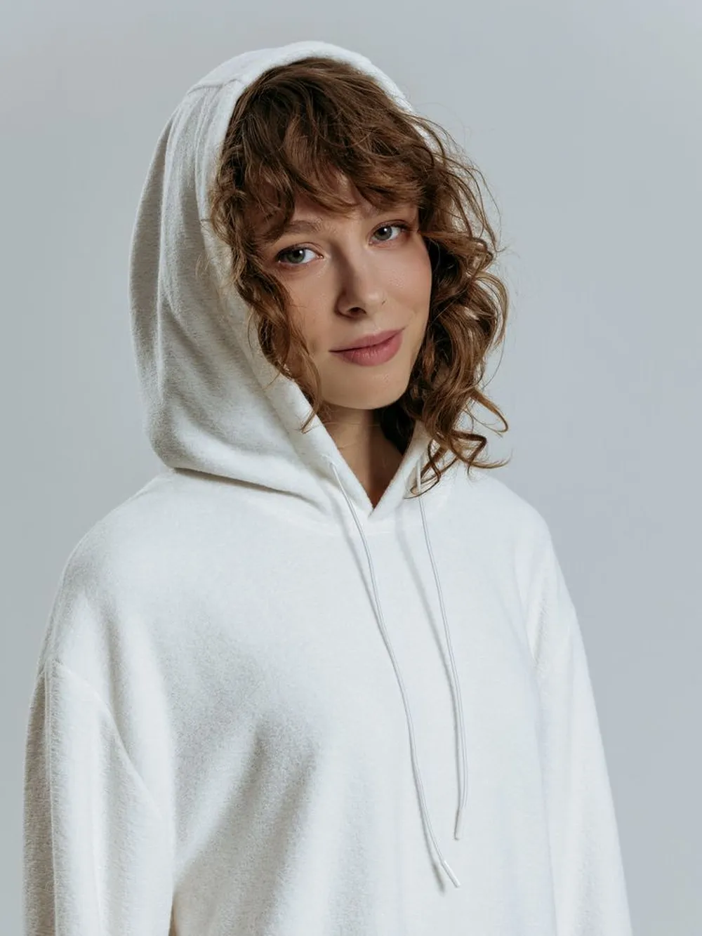 Худи унисекс Prima Vista, белое, размер L заказать онлайн с вашим дизайном на заказ в Москве и области