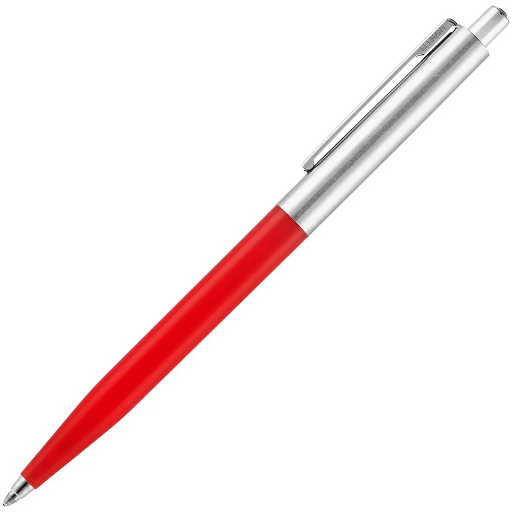 Ручка шариковая Senator Point Metal, ver.2, красная заказать онлайн с вашим дизайном на заказ в Москве и области