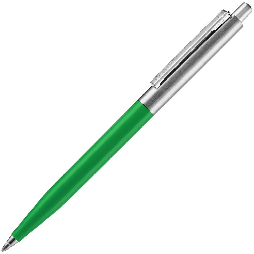 Ручка шариковая Senator Point Metal, ver.2, зеленая заказать онлайн с вашим дизайном на заказ в Москве и области