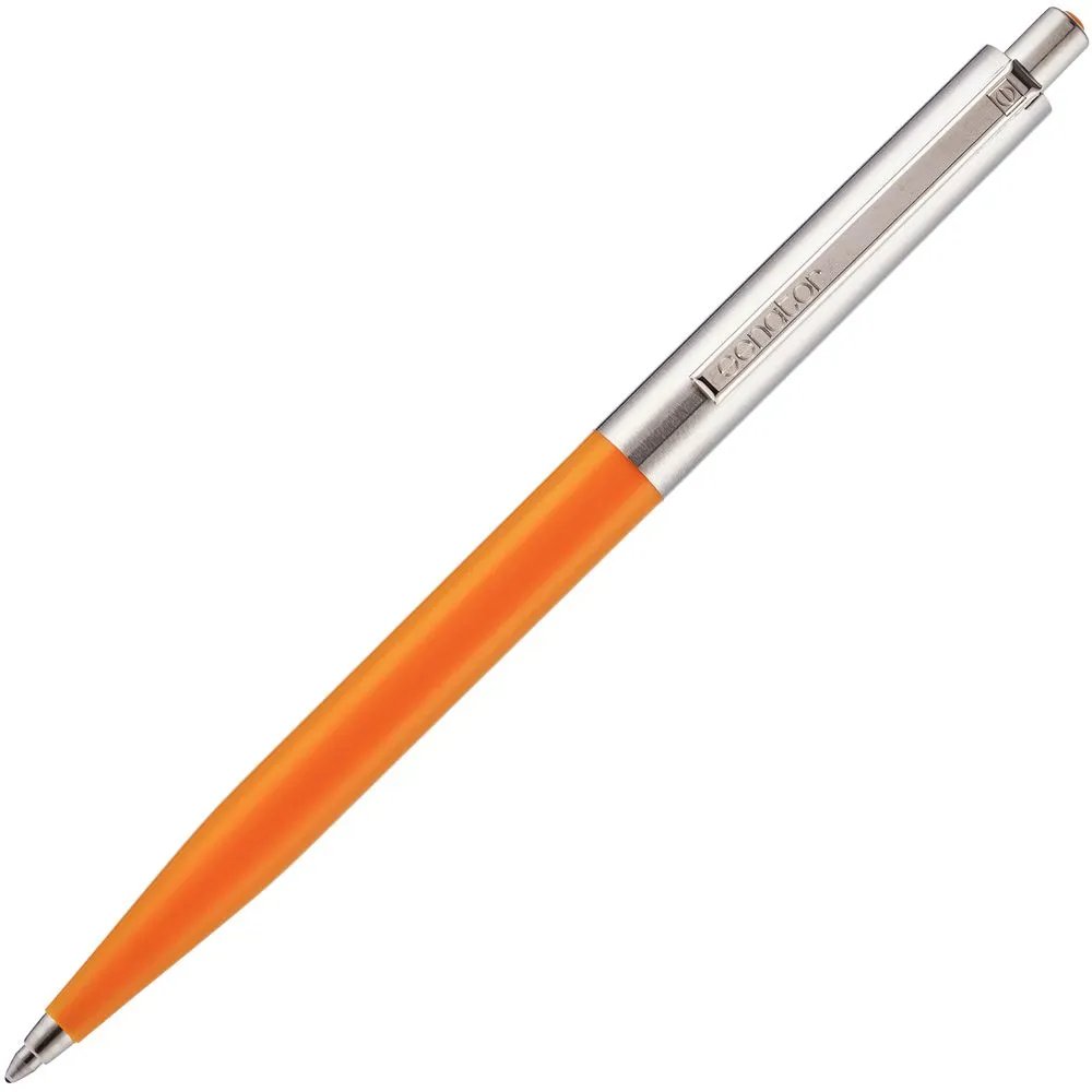 Ручка шариковая Senator Point Metal, ver.2, оранжевая заказать онлайн с вашим дизайном на заказ в Москве и области