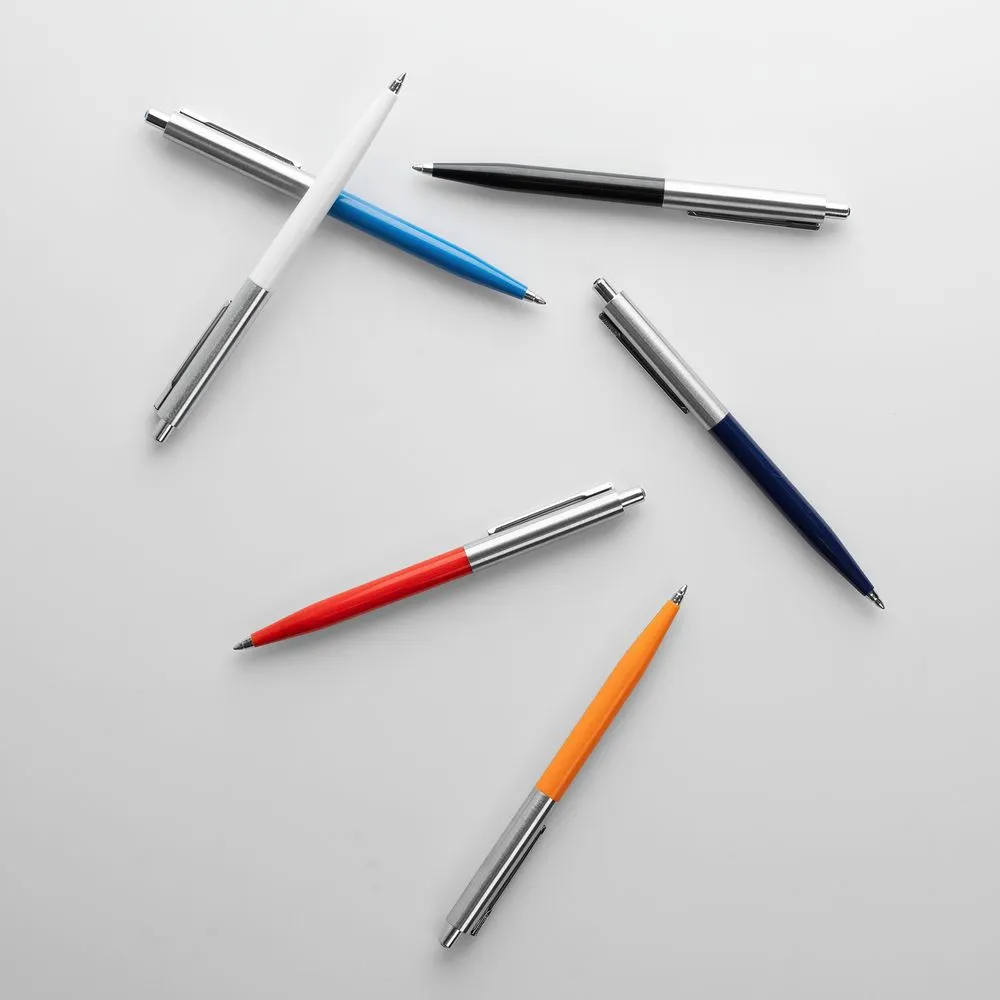 Ручка шариковая Senator Point Metal, ver.2, оранжевая заказать онлайн с вашим дизайном на заказ в Москве и области