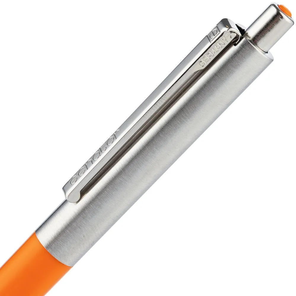 Ручка шариковая Senator Point Metal, ver.2, оранжевая заказать онлайн с вашим дизайном на заказ в Москве и области