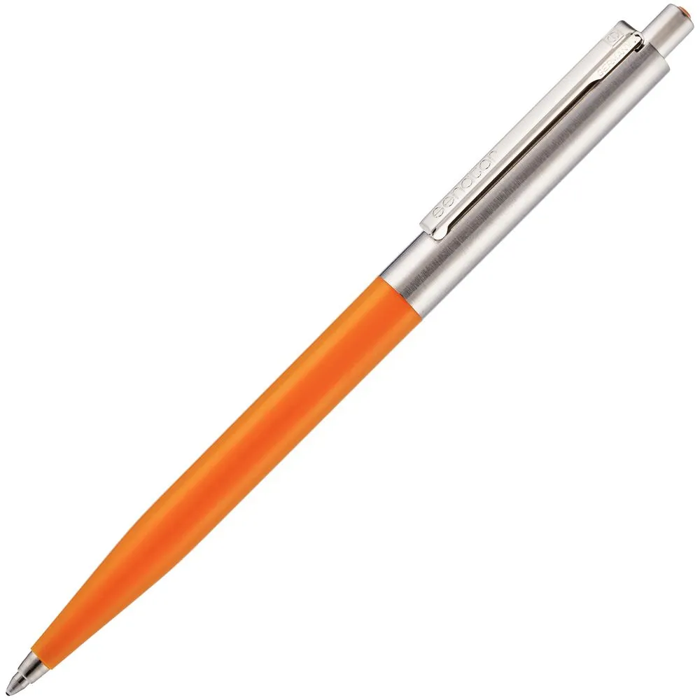 Ручка шариковая Senator Point Metal, ver.2, оранжевая заказать онлайн с вашим дизайном на заказ в Москве и области