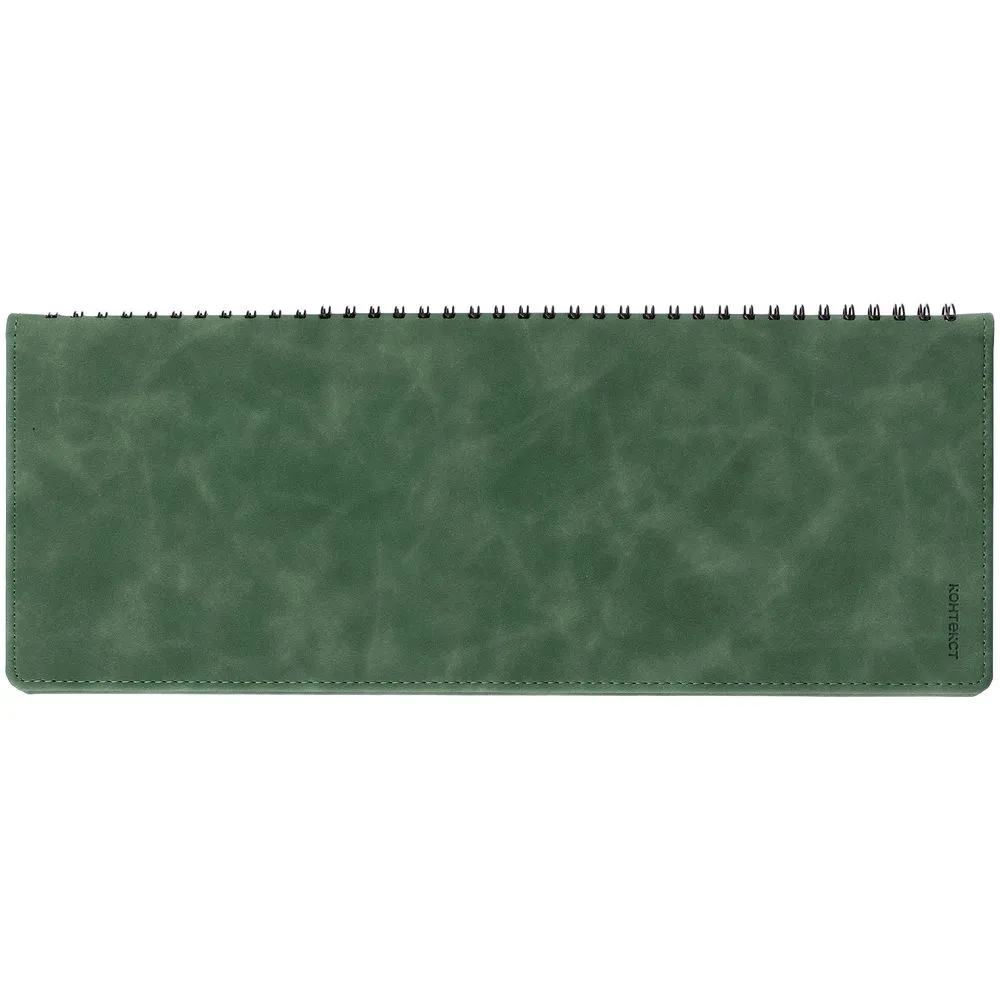 Планинг Urban, недатированный, зеленый заказать онлайн с вашим дизайном на заказ в Москве и области