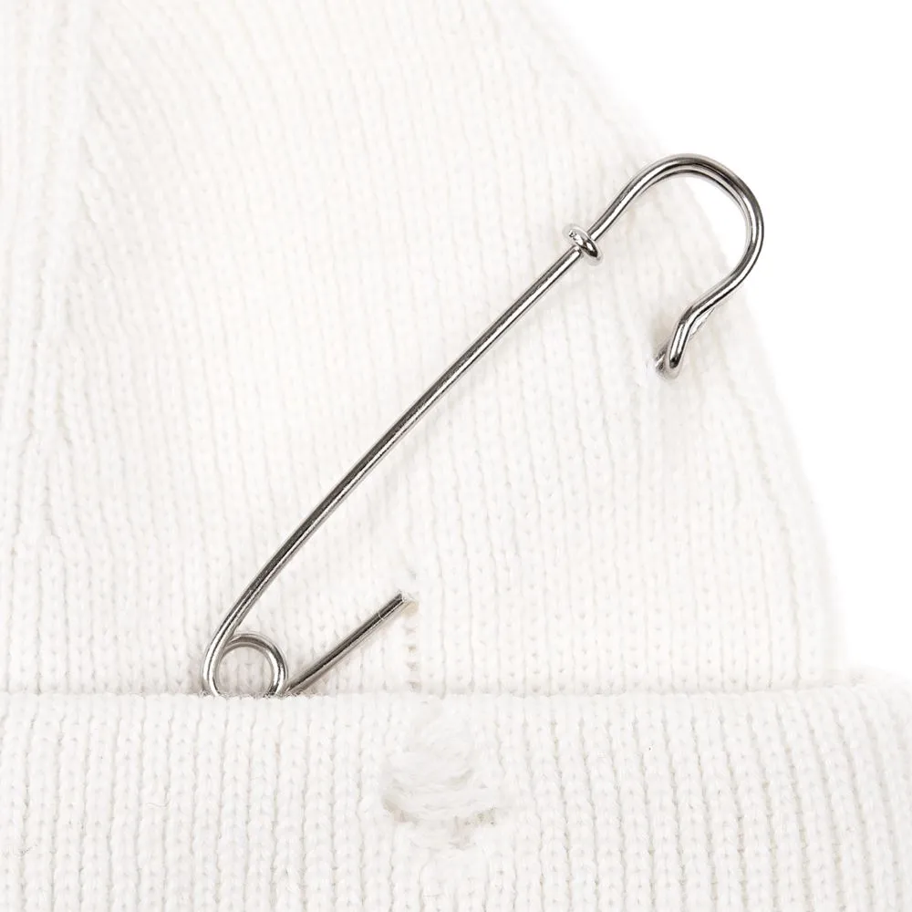 Шапка Pricker, белая заказать онлайн с вашим дизайном на заказ в Москве и области