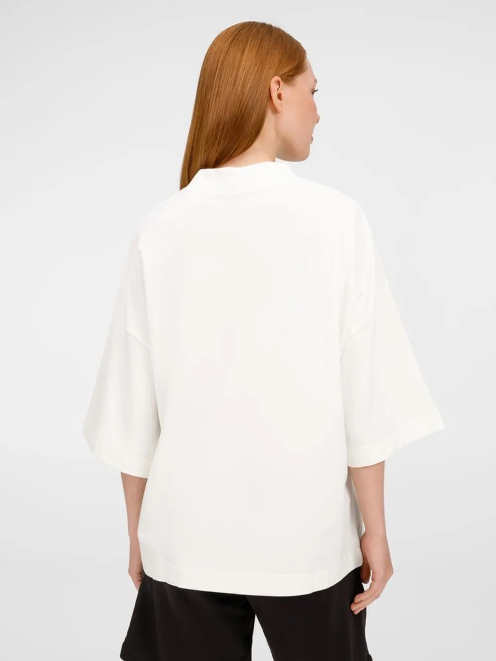 Футболка оверсайз унисекс T9, молочно-белая, размер XL/XXL заказать онлайн с вашим дизайном на заказ в Москве и области