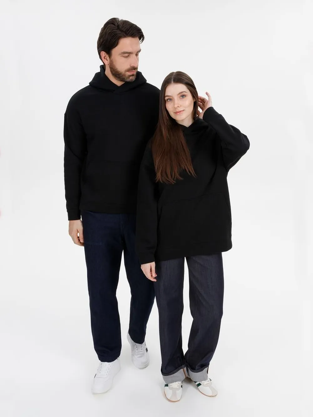 Худи оверсайз унисекс Snuggie, черное, размер XS/S заказать онлайн с вашим дизайном на заказ в Москве и области