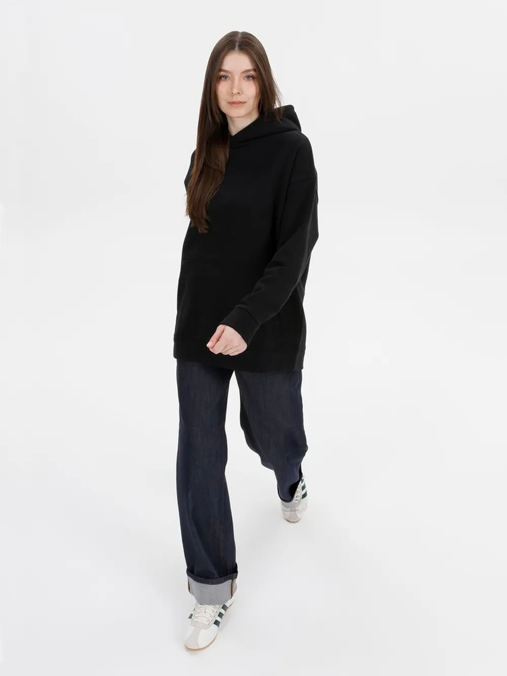Худи оверсайз унисекс Snuggie, черное, размер XL/XXL заказать онлайн с вашим дизайном на заказ в Москве и области