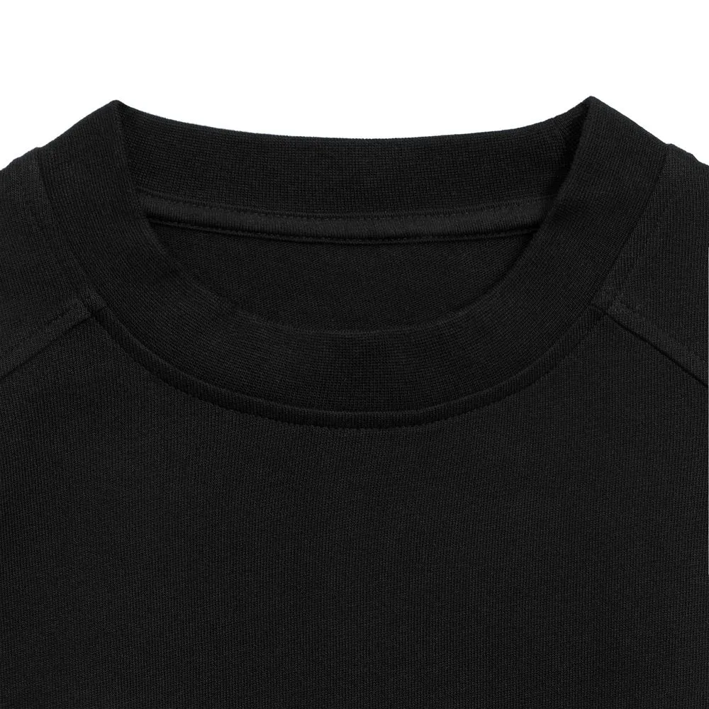 Футболка оверсайз унисекс Sideline, черная, размер XL/XXL заказать онлайн с вашим дизайном на заказ в Москве и области