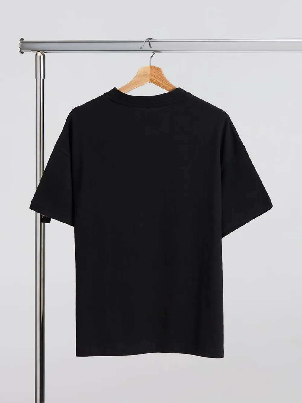 Футболка оверсайз унисекс Sinkopa, черная заказать онлайн с вашим дизайном на заказ в Москве и области