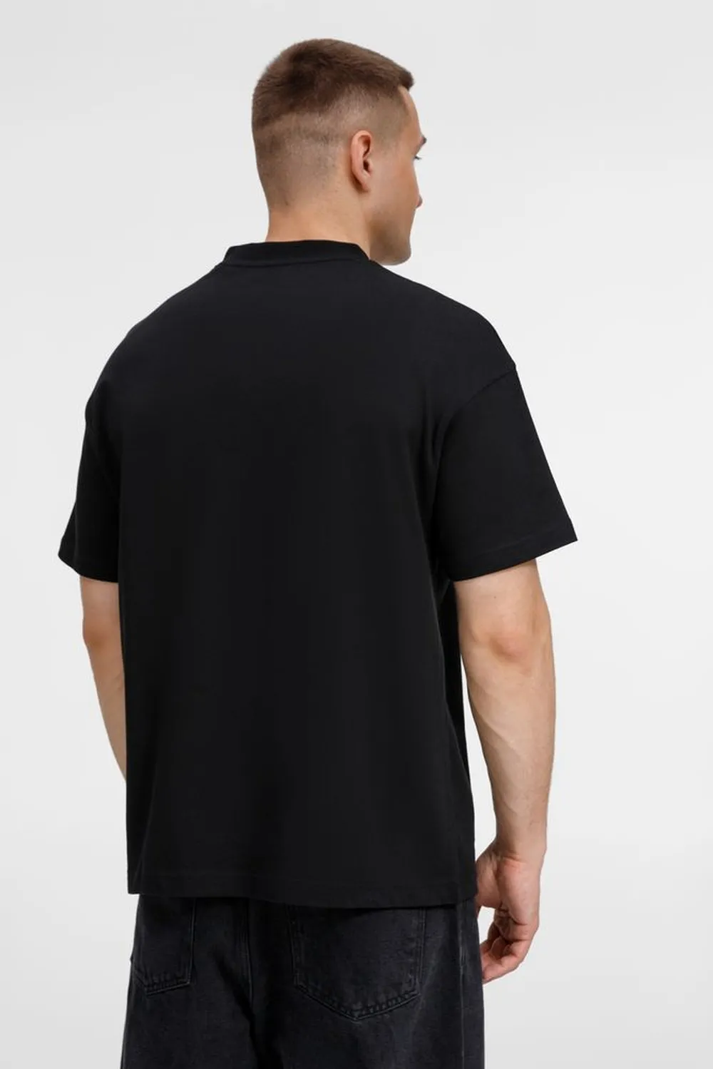 Футболка оверсайз унисекс Sinkopa, черная, размер XL/XXL заказать онлайн с вашим дизайном на заказ в Москве и области