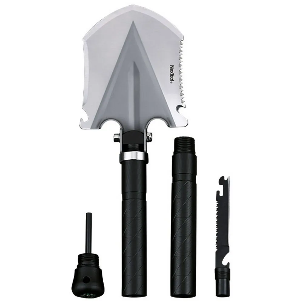 Многофункциональная лопата Nextool NE20013, черная заказать онлайн с вашим дизайном на заказ в Москве и области