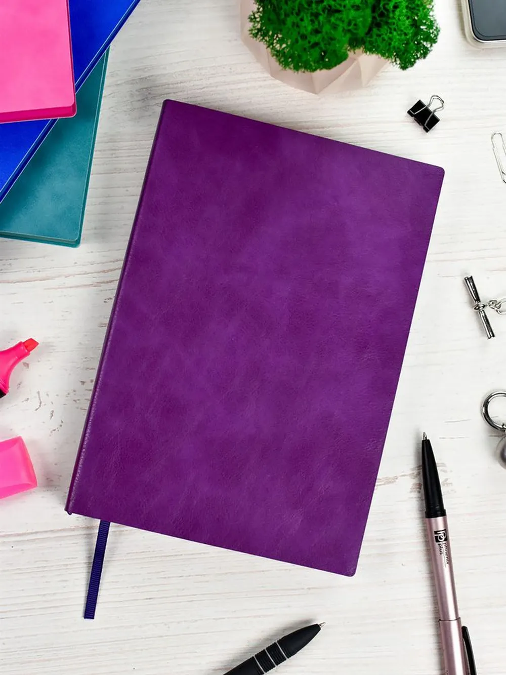 Ежедневник Martos, недатированный, фиолетовый заказать онлайн с вашим дизайном на заказ в Москве и области