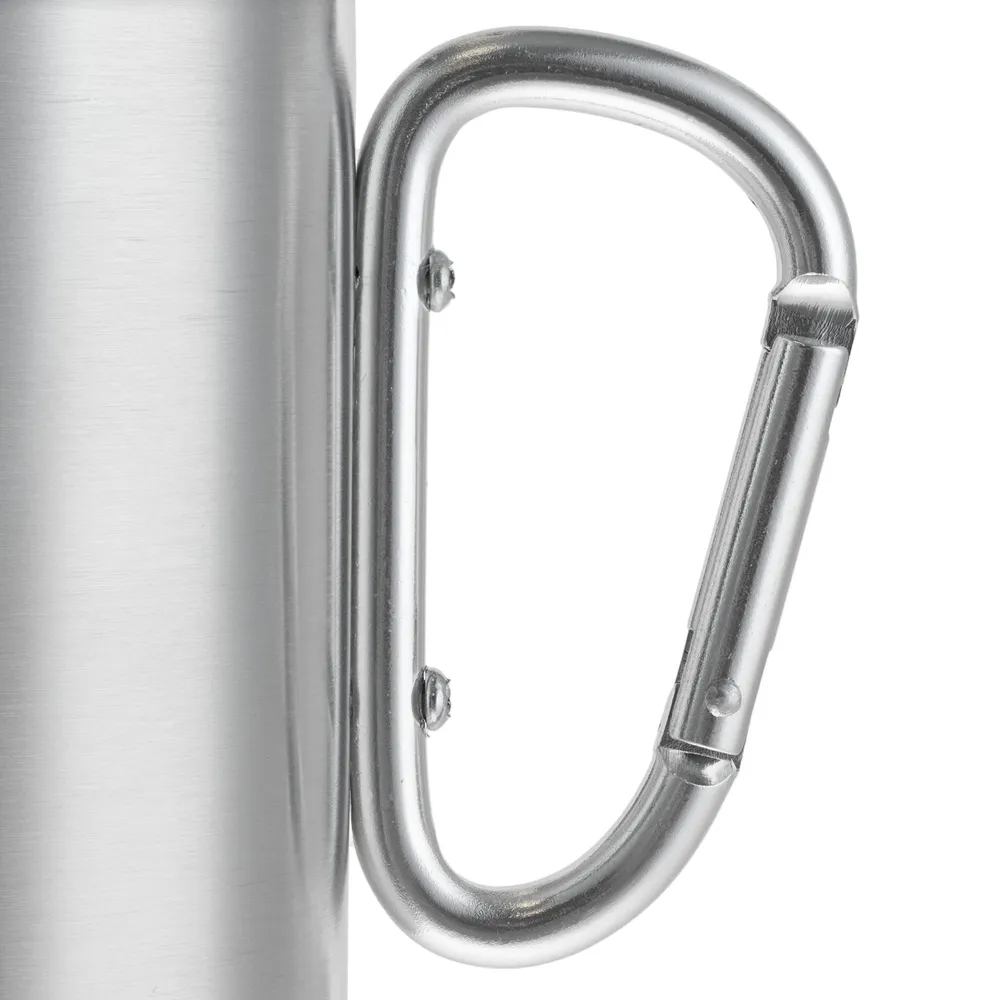 Кружка Trek, с серебристой ручкой-карабином заказать онлайн с вашим дизайном на заказ в Москве и области