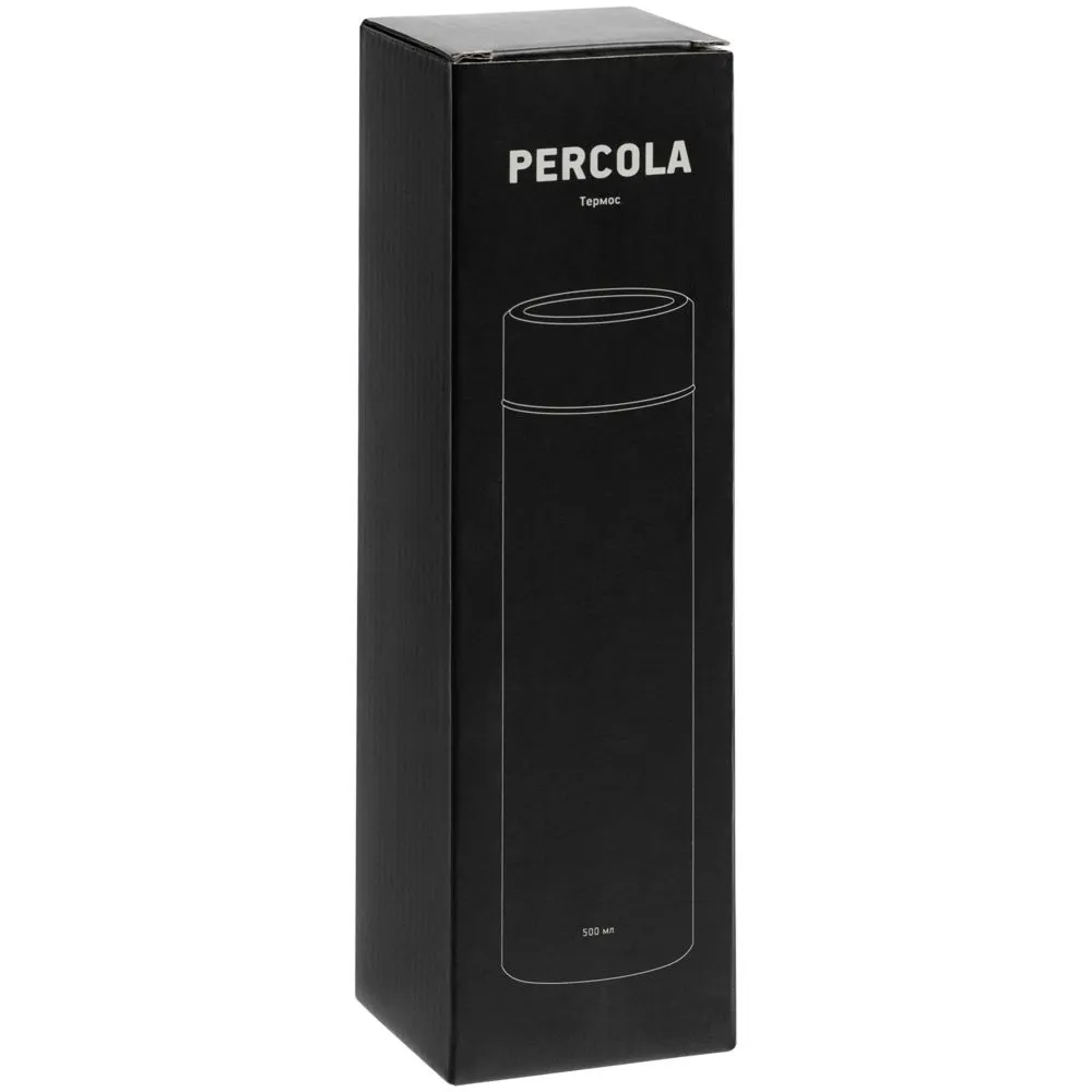 Термос с ситечком Percola, фиолетовый заказать онлайн с вашим дизайном на заказ в Москве и области