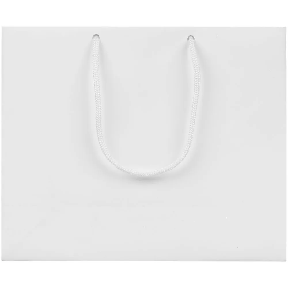 Пакет бумажный с ламинацией Lami Tote S, белый заказать онлайн с вашим дизайном на заказ в Москве и области