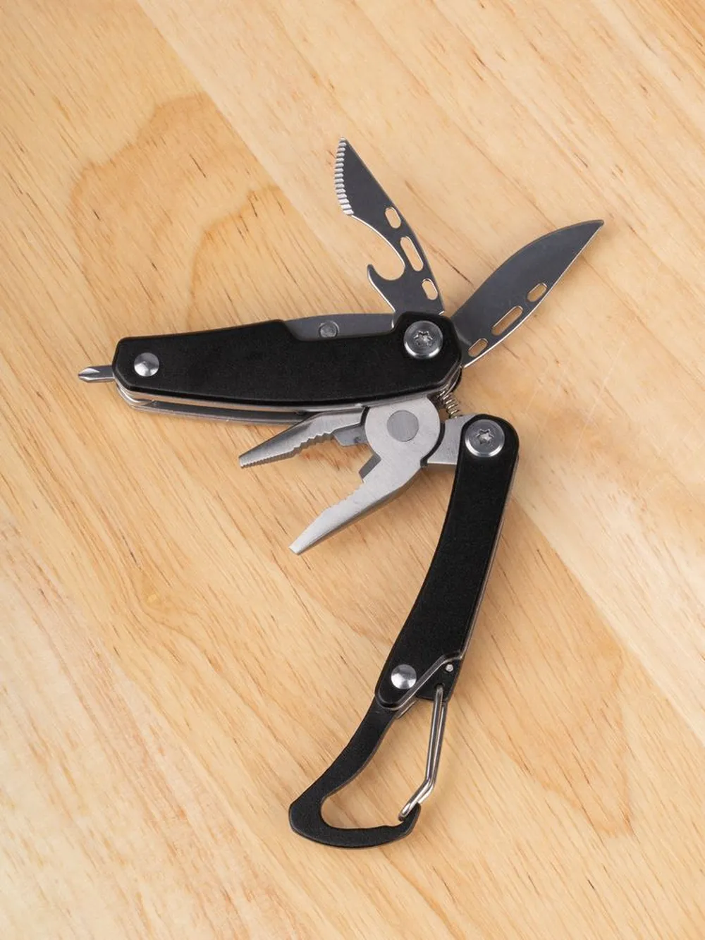 Мультитул Fixer, черный заказать онлайн с вашим дизайном на заказ в Москве и области