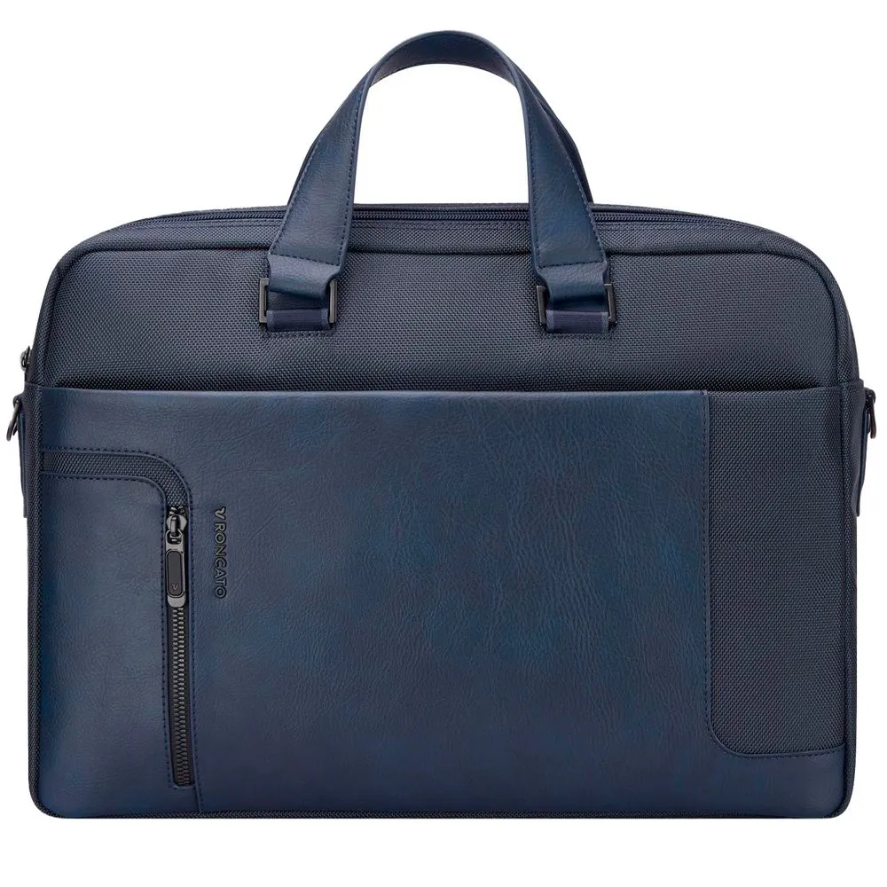 Сумка для ноутбука Panama, синяя заказать онлайн с вашим дизайном на заказ в Москве и области
