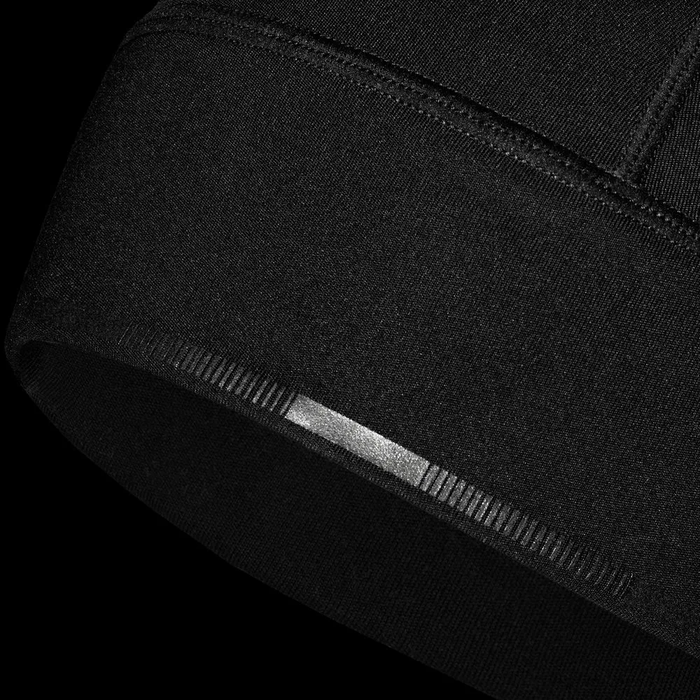 Спортивная шапка утепленная Jogge, черная заказать онлайн с вашим дизайном на заказ в Москве и области
