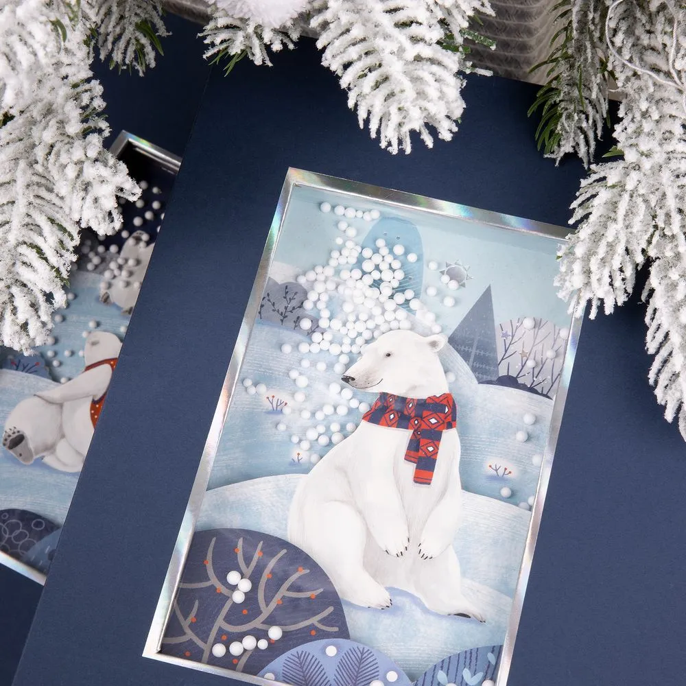 Коробка The Blue Bear, M заказать онлайн с вашим дизайном на заказ в Москве и области