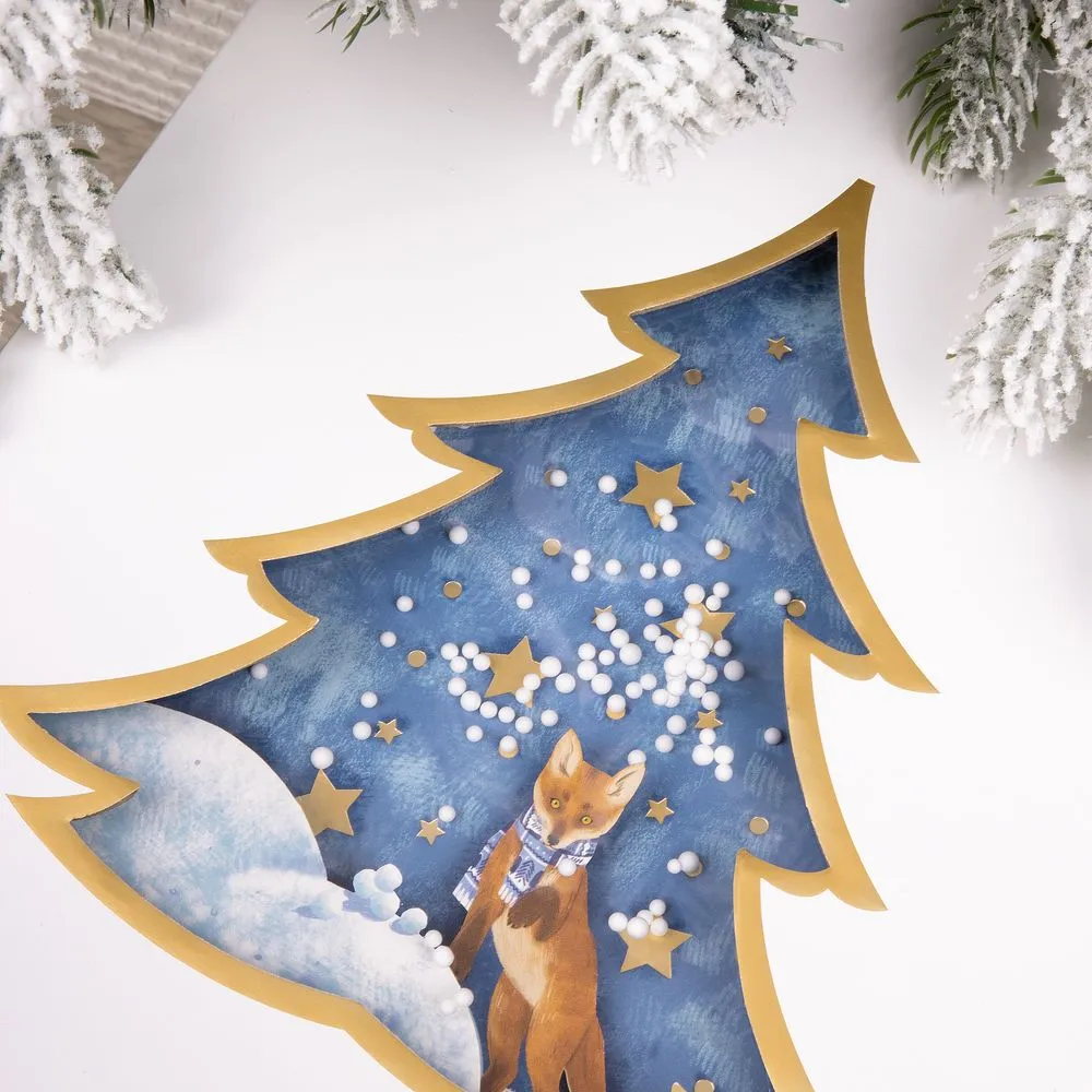 Коробка Christmas Tree, L заказать онлайн с вашим дизайном на заказ в Москве и области