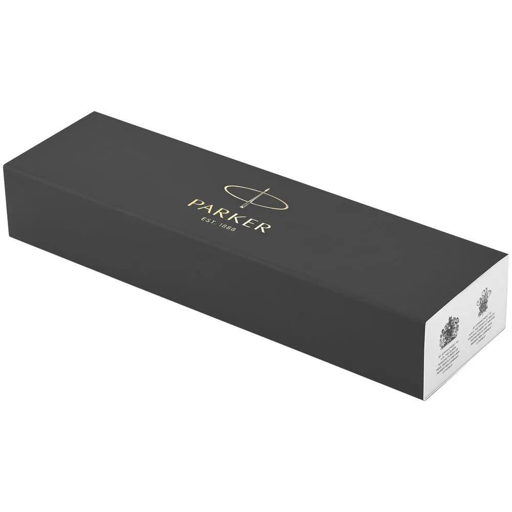 Ручка шариковая Parker Urban Twist Metro Metallic CT, серебристая заказать онлайн с вашим дизайном на заказ в Москве и области