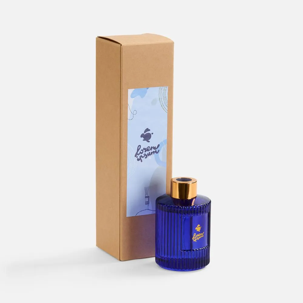 Диффузор ароматический Fragnola, пряная древесина и кардамон, темно-синий заказать онлайн с вашим дизайном на заказ в Москве и области