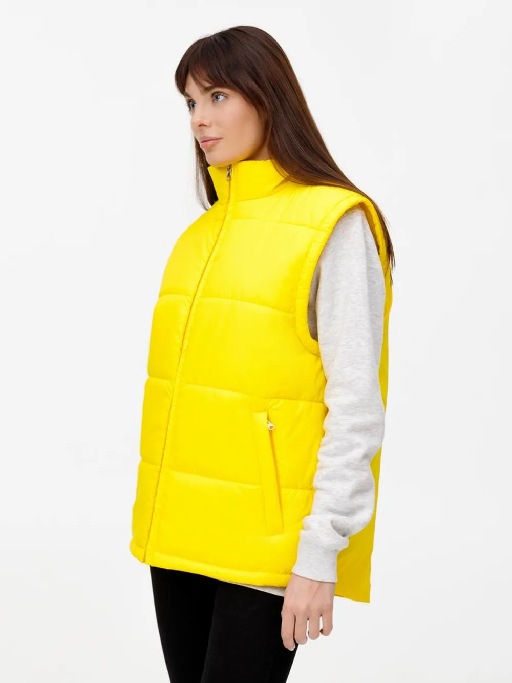 Жилет Kama, желтый, размер M заказать онлайн с вашим дизайном на заказ в Москве и области
