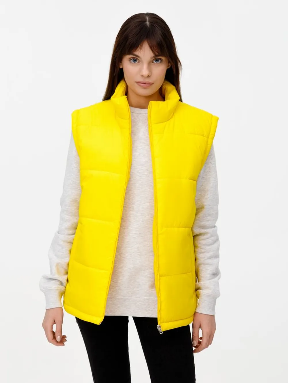 Жилет Kama, желтый, размер M заказать онлайн с вашим дизайном на заказ в Москве и области