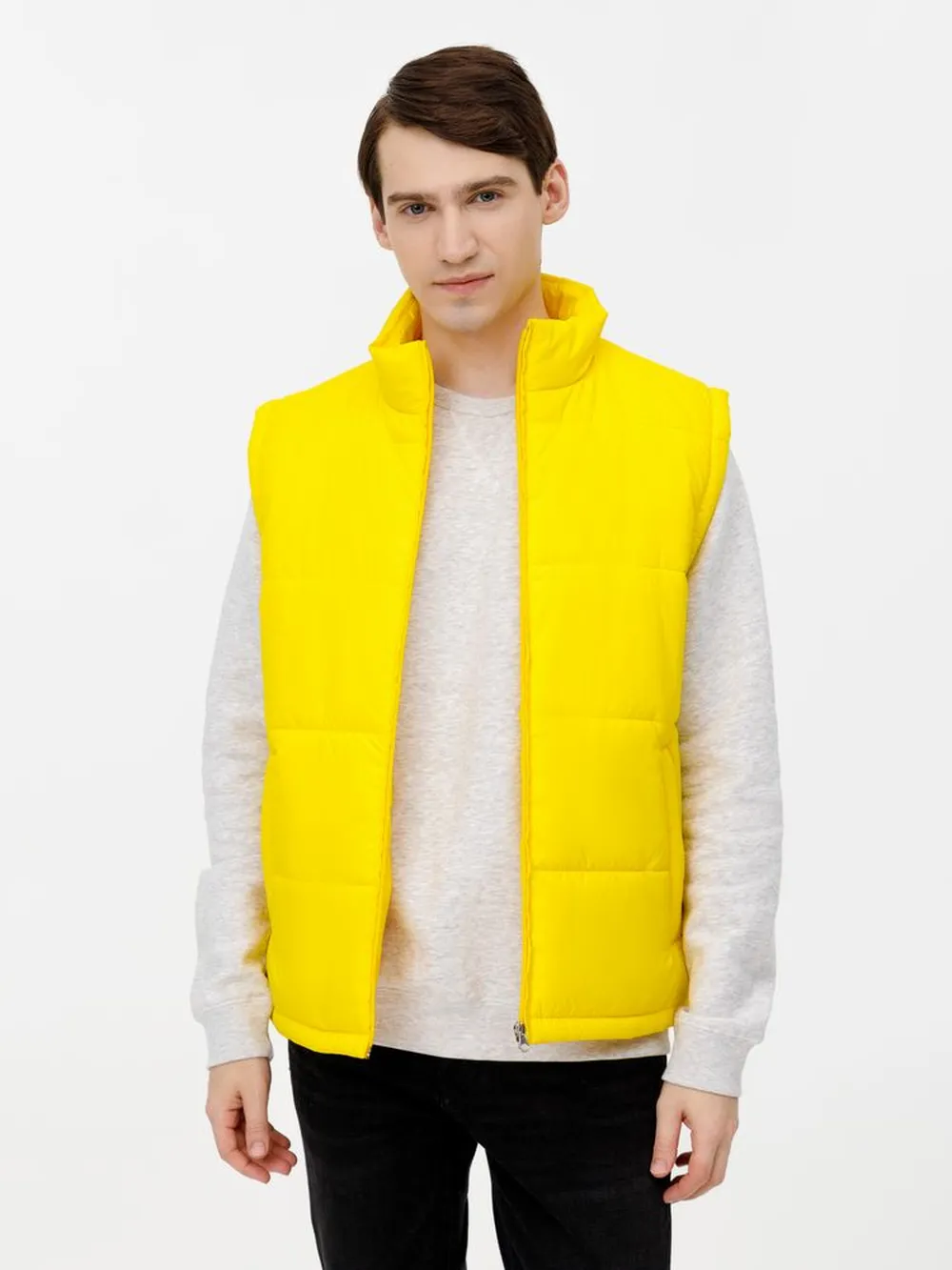 Жилет Kama, желтый, размер M заказать онлайн с вашим дизайном на заказ в Москве и области