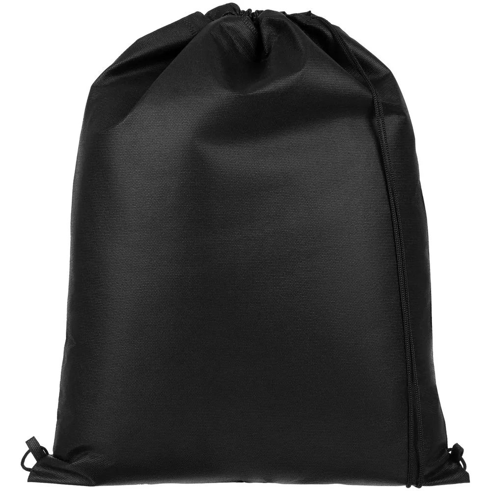 Рюкзак-мешок Fitbag, черный заказать онлайн с вашим дизайном на заказ в Москве и области