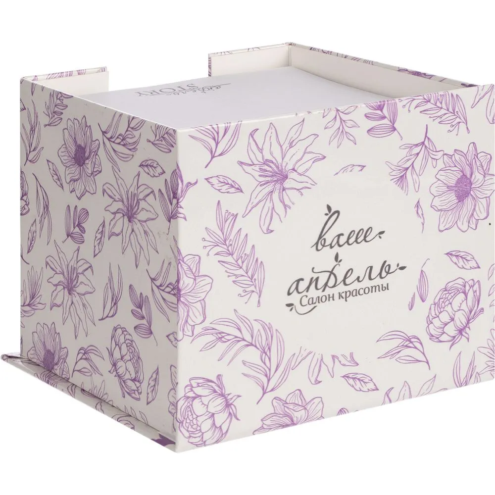 Блок для записей Cubic на заказ, 900 листов заказать онлайн с вашим дизайном на заказ в Москве и области