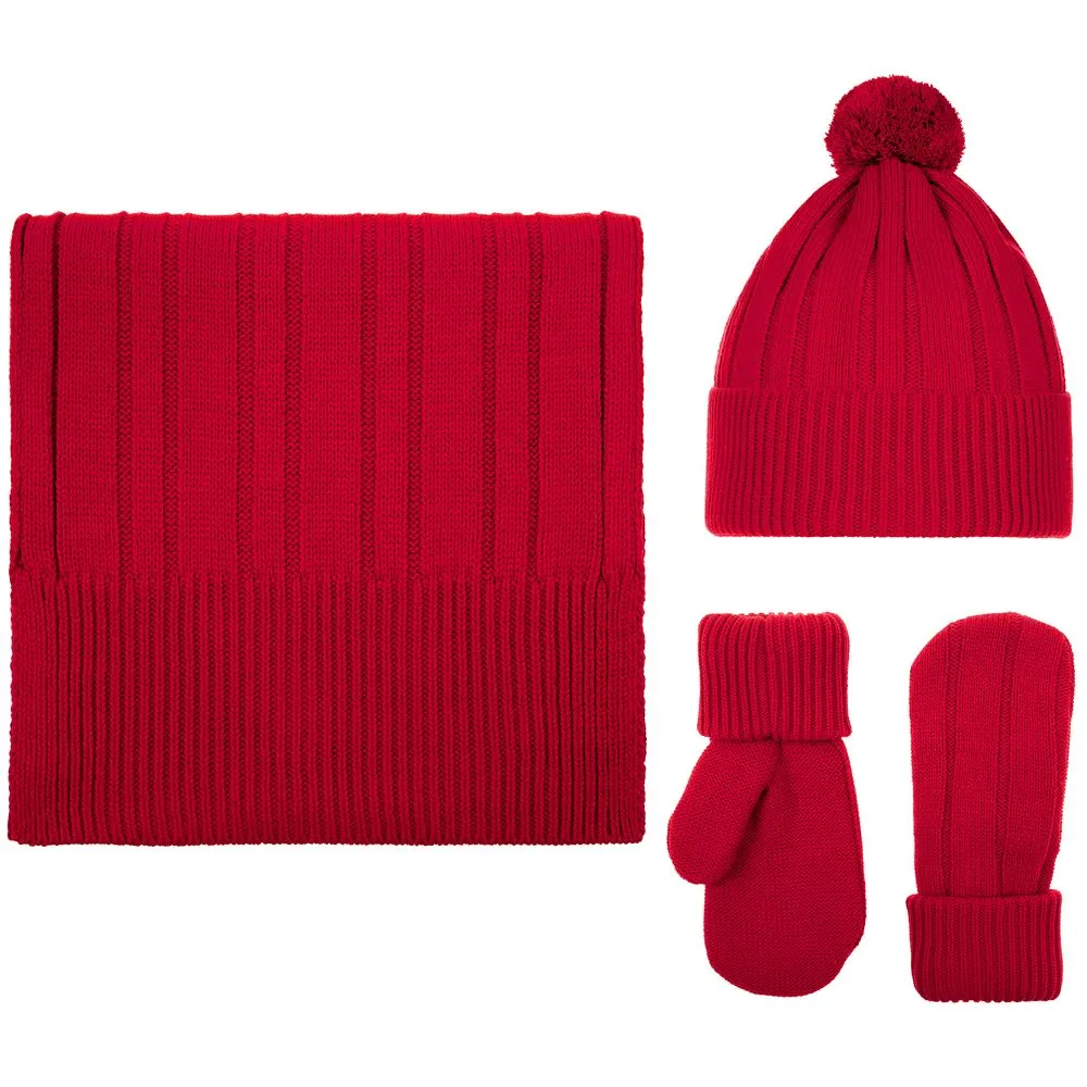 Шапка Knit Beat, красная заказать онлайн с вашим дизайном на заказ в Москве и области