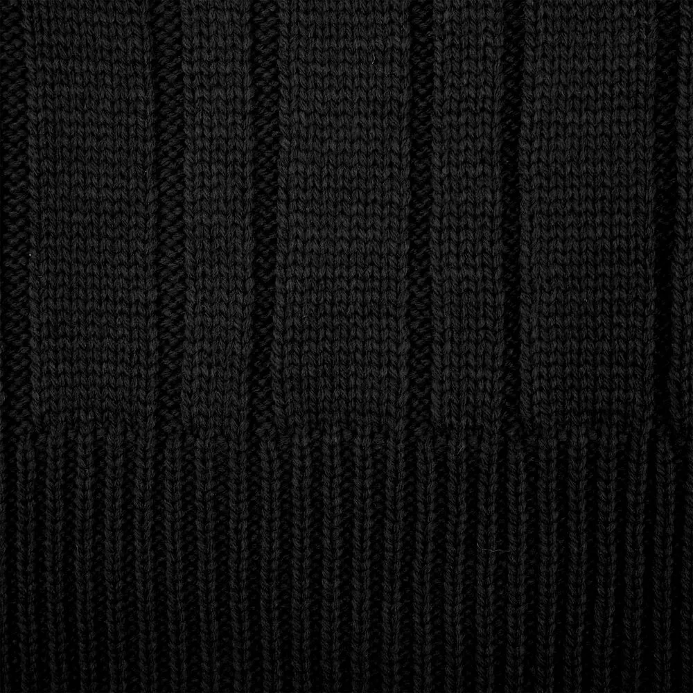 Шарф Knit Beat, черный заказать онлайн с вашим дизайном на заказ в Москве и области