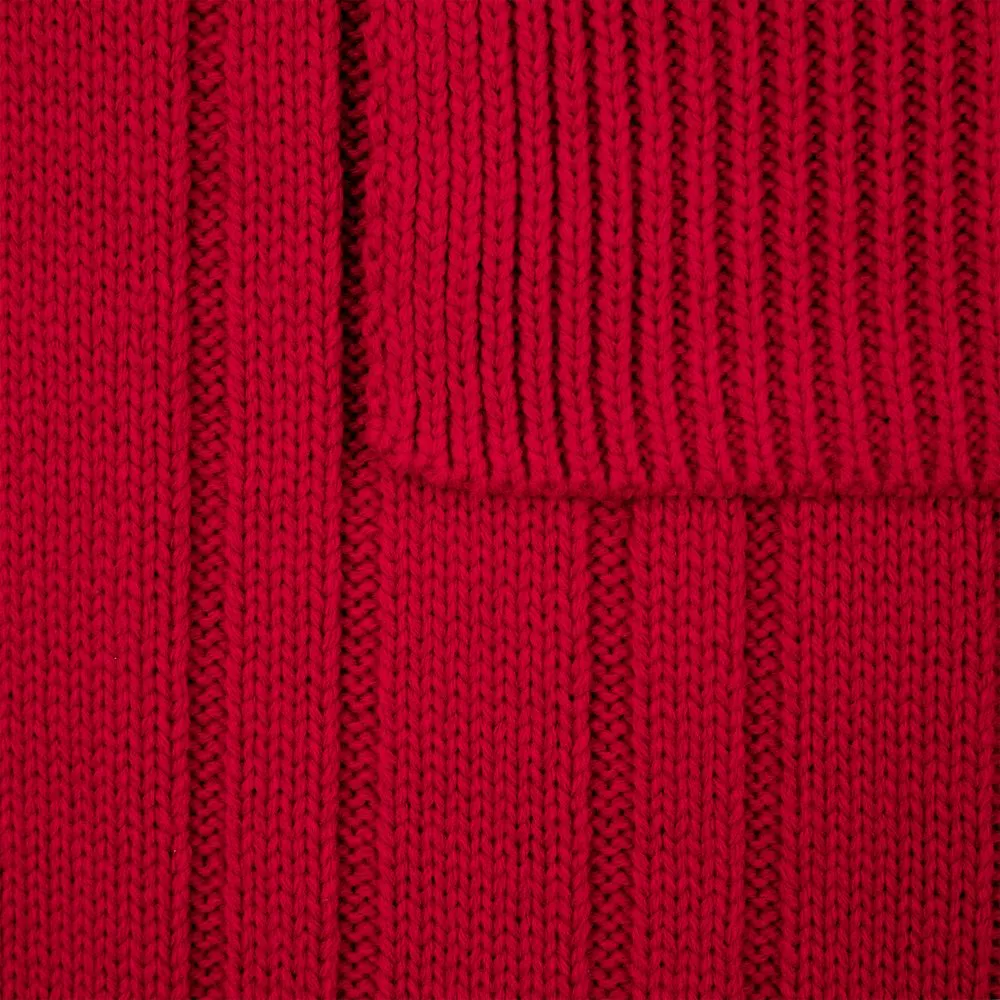 Шарф Knit Beat, красный заказать онлайн с вашим дизайном на заказ в Москве и области