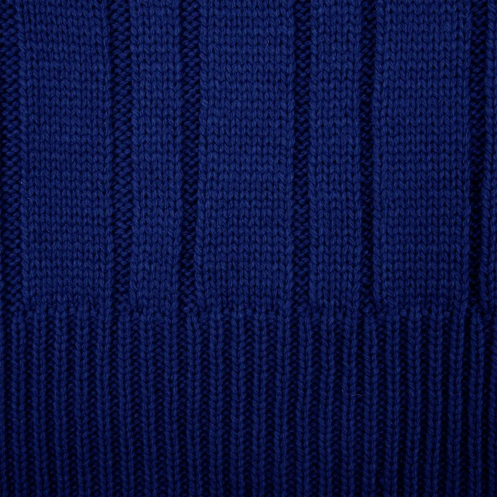 Шарф Knit Beat, темно-синий заказать онлайн с вашим дизайном на заказ в Москве и области