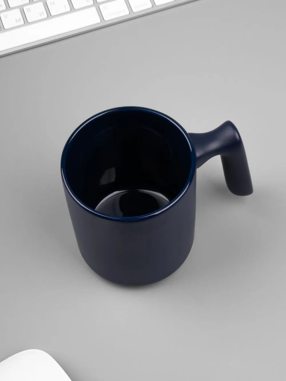 Кружка Visari, темно-синяя заказать онлайн с вашим дизайном на заказ в Москве и области