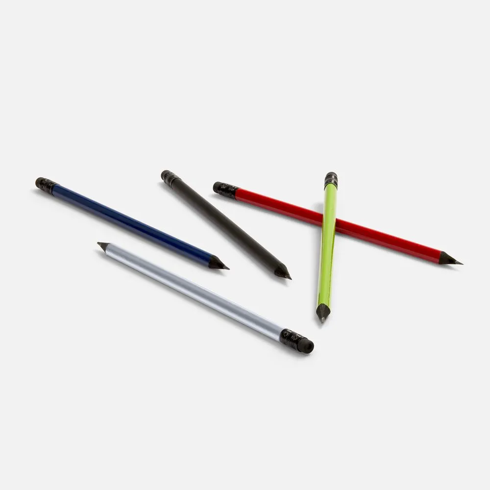 Карандаш простой Triangle Black с ластиком, черный заказать онлайн с вашим дизайном на заказ в Москве и области