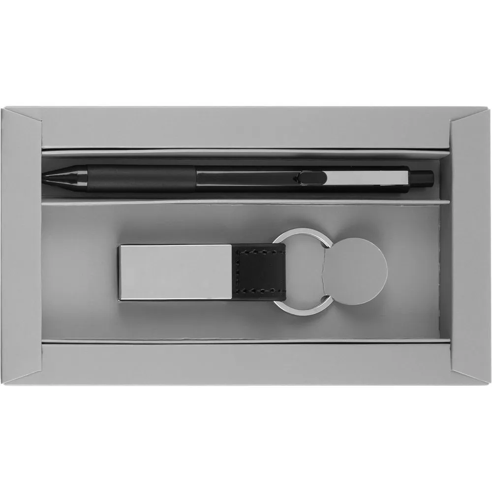 Набор Novel, черный заказать онлайн с вашим дизайном на заказ в Москве и области