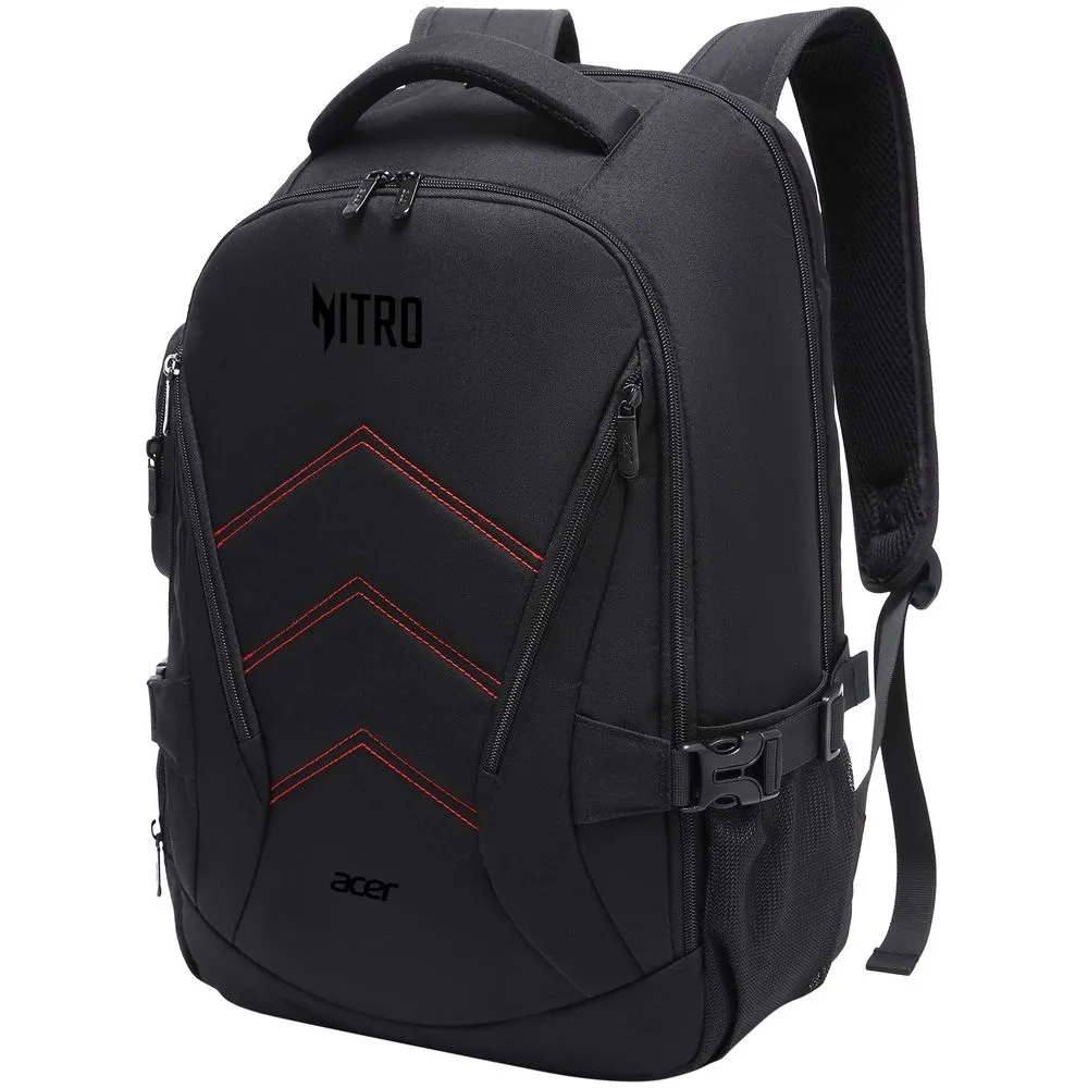 Рюкзак для ноутбука Nitro Obg313, черный заказать онлайн с вашим дизайном на заказ в Москве и области