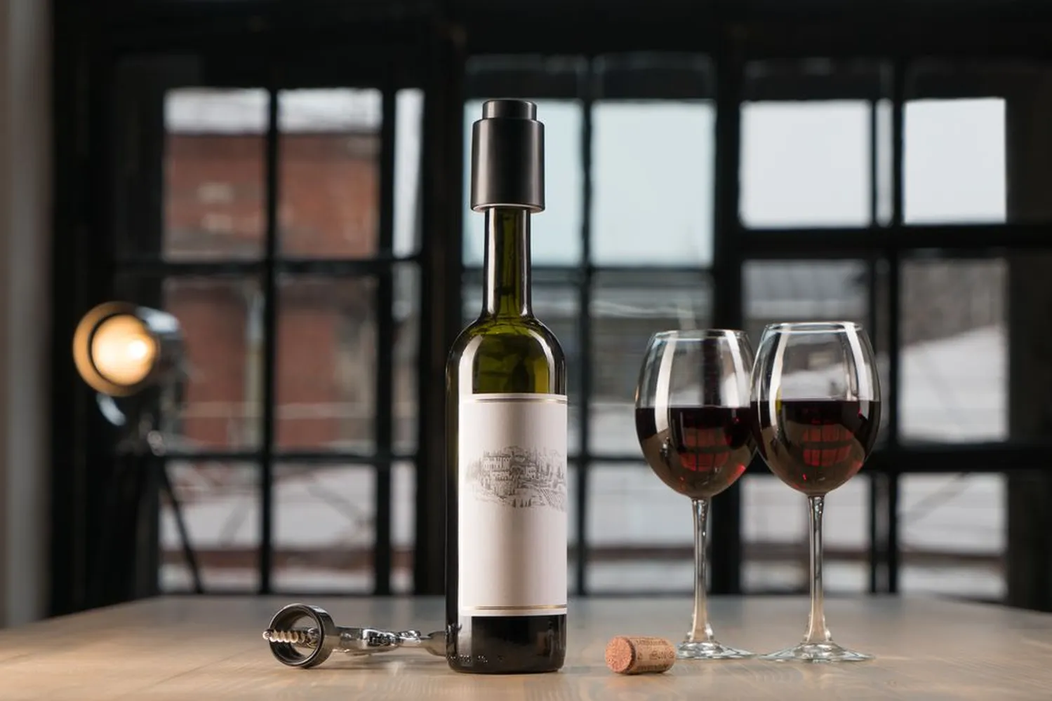 Винный набор Winetura, черный заказать онлайн с вашим дизайном на заказ в Москве и области